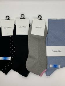 * новый товар * Calvin Klein носки 4 пар комплект 25~27cm ⑥