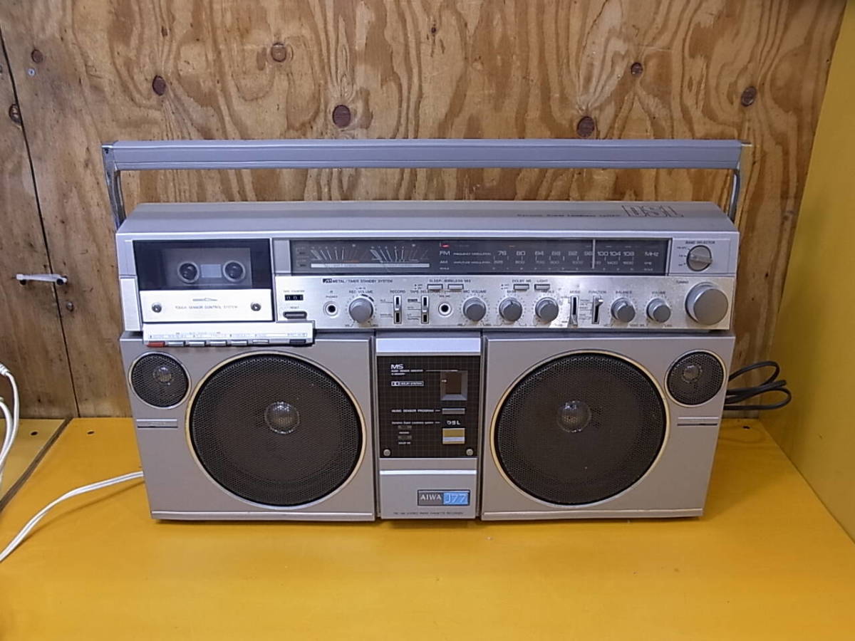 N3)ジャンク AIWA CS-W99 昭和 レトロ アイワ fkip.unmul.ac.id
