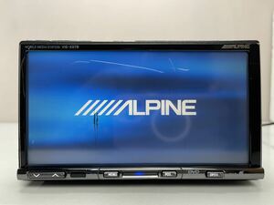ALPINE アルパインVIE-X07B HDDナビ　Bluetooth通信　地デジTV DVD ジャンク本体のみ
