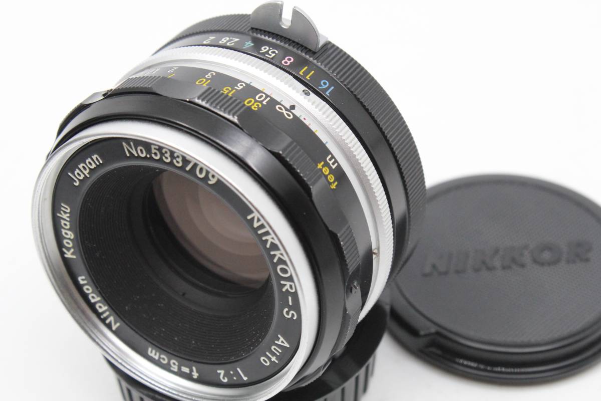 選べる2個セット 希少 NIKON S Auto 5cm f2 PAT.PEND 刻印 Y528