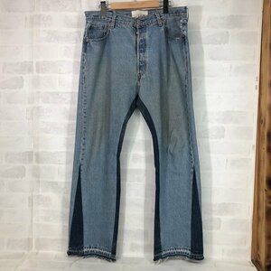 BUZZIN CLOUT バジンクラウト LEVI'S リーバイス リメイク デニムパンツ SIZE:36×30 MH632023021305