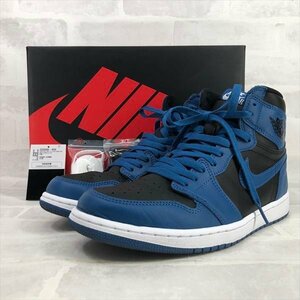 NIKE AIR JORDAN 1 RETRO HIGH OG 555088-404 ナイキ ジョーダン ブルー/ブラック 箱有 size:28cm MH632023021901