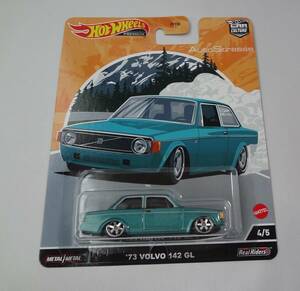 ホットウィール　Hot Wheels　’73 VOLVO 142 GL　Auto Strasse　ボルボ