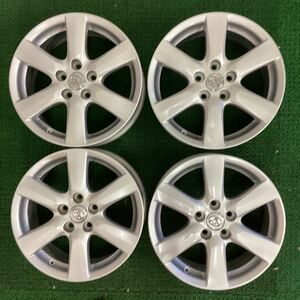 トヨタ ヴァンガード純正アルミホイール 17×7J+45 114.3-5H 再塗装シルバー4本【351】