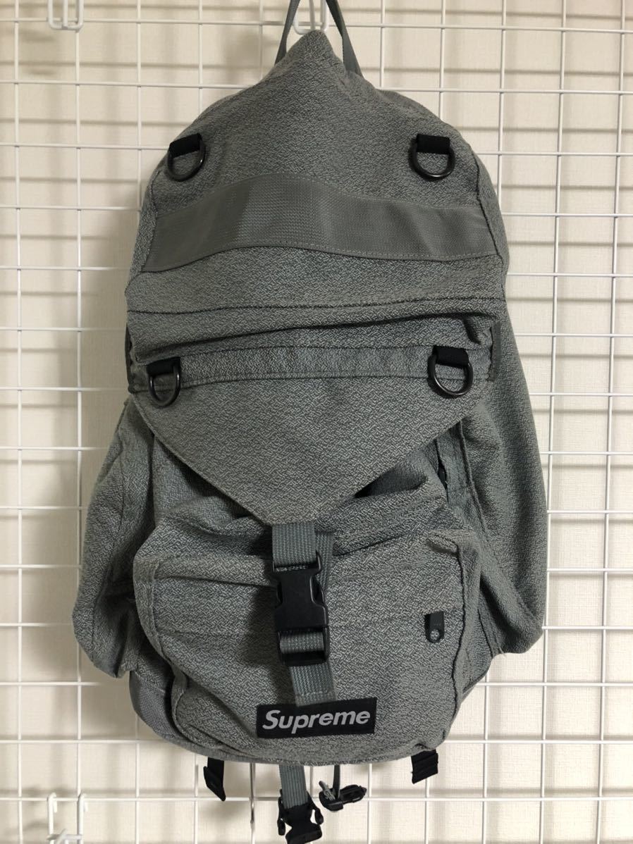 Supreme バックパック Backpack クロコ クロコダイル 13ss｜PayPayフリマ