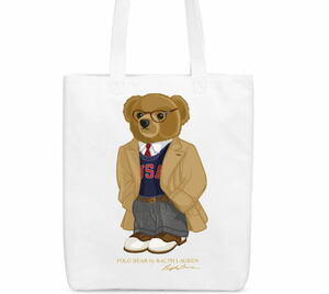 2024最新　日本未発売　POLO RALPH LAUREN　新作　直営　ポロベア　Canvas Tote Bag 　本物をお届け！