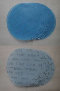  new goods ]KOVAX(ko back s)* super ba Flex * blue * disk for *K-2500*10 sheets * Magic type *125mm* hole not equipped *②