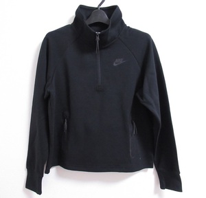 NIKE TECH FLEECE high‐necked sweatshirt black black M Nike Tec fleece half Zip jacket jersey sweat DM6126-010