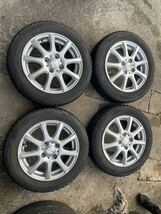 ○A8091 DUFACT 14X4.5J +45 100 155/65R14 ウインターマックス　スタッドレスタイヤ ○_画像1