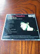 ★ 廃盤 CD ★ Johnny Thunders ★ Chinese Rocks (The Ultimate Thunders Live Collection) _画像2