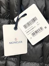 送料無料 未使用 MONCLER HERMIFUR モンクレール エルミファー ブラック 4 ダウンジャケット ダウン コート 正規品 国内定価368500円 Ⅸ_画像3