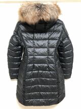 送料無料 未使用 MONCLER HERMIFUR モンクレール エルミファー ブラック 4 ダウンジャケット ダウン コート 正規品 国内定価368500円 Ⅸ_画像2