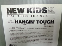 ニュー・キッズ・オン・ザ・ブロックNEW KIDS ON THE BLOCK/ハンギン・タフ～やわじゃないぜHANGIN' TOUGH★シングル_画像3