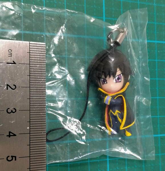  コードギアス 反逆のルルーシュ ルルーシュ スイング ストラップ フィギュア 根付 CODE GEASS Lelouch Swing Figure strap mascot Netsuke