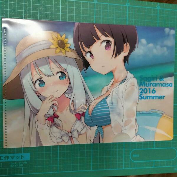 限定 非売品 付録 エロマンガ先生 クリアファイル B5 和泉 千寿 水着 eromanga sensei Senjy swimsuit clear folder document File limited