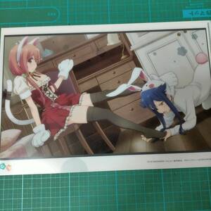 限定 非売品 付録 ひなこのーと B5 クリアファイル 三月 真雪 くいな Mayuki Kuina march Hinako Note clear folder document File limited