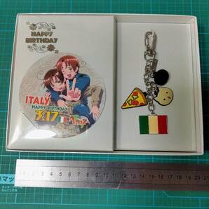 限定 ヘタリア 建国記念日 セット イタリア アニバーサリー チャーム キーホルダー HETALIA ITALY BIRTH 3.17 charm key ring holder chain