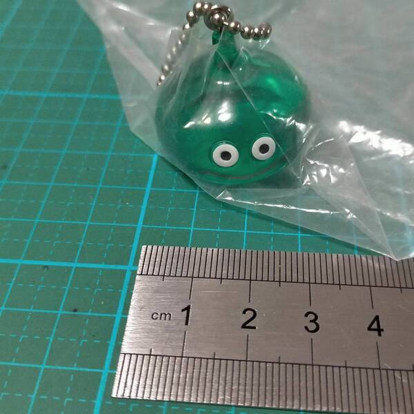 ドラゴンクエスト スライム キーホルダー 緑色 フィギュア ドラクエ DQ Dragon Warrior QUEST Slime key ring holder chain charms Figure