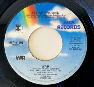 7inch★War『I'll Be Around / The Music Band 2 』★Free Soul, Funk★45 EP