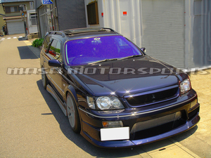 STAGEA 1996y~2001y 前期or後期 フロントバンパー M-34 WGC34 MASAステージア RB26 260RS RB25DET RB20 対応品 外装ドレスアップパーツ