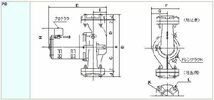 三相電機 鋳鉄製ラインポンプ 65PBZ-22023B-E3 三相200V 60Hz 屋外設置可　送料無料 但、一部地域除_画像4