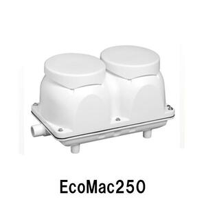 フジクリーン工業(マルカ)エアーポンプ EcoMac250 　送料無料 但、一部地域除 代引/同梱不可