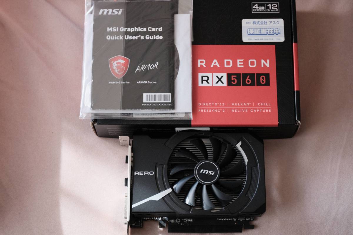 ヤフオク! -「radeon rx560 aero itx 4g oc」の落札相場・落札価格