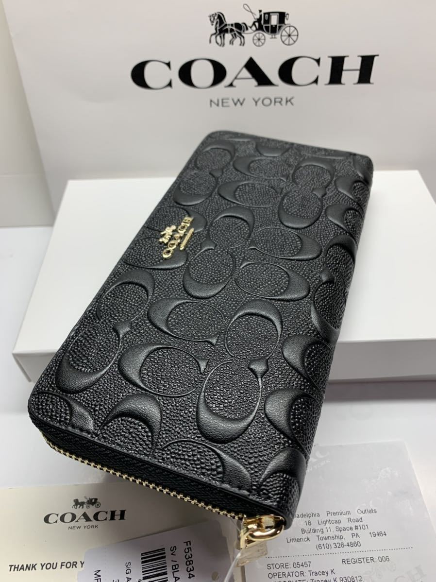 ヤフオク! -coach 財布 レディース 長財布 シグネチャーの中古品・新品