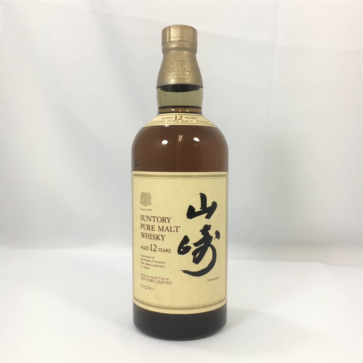 ヤフオク! -「サントリー 山崎 12年 ピュアモルト 750ml 43%」の落札