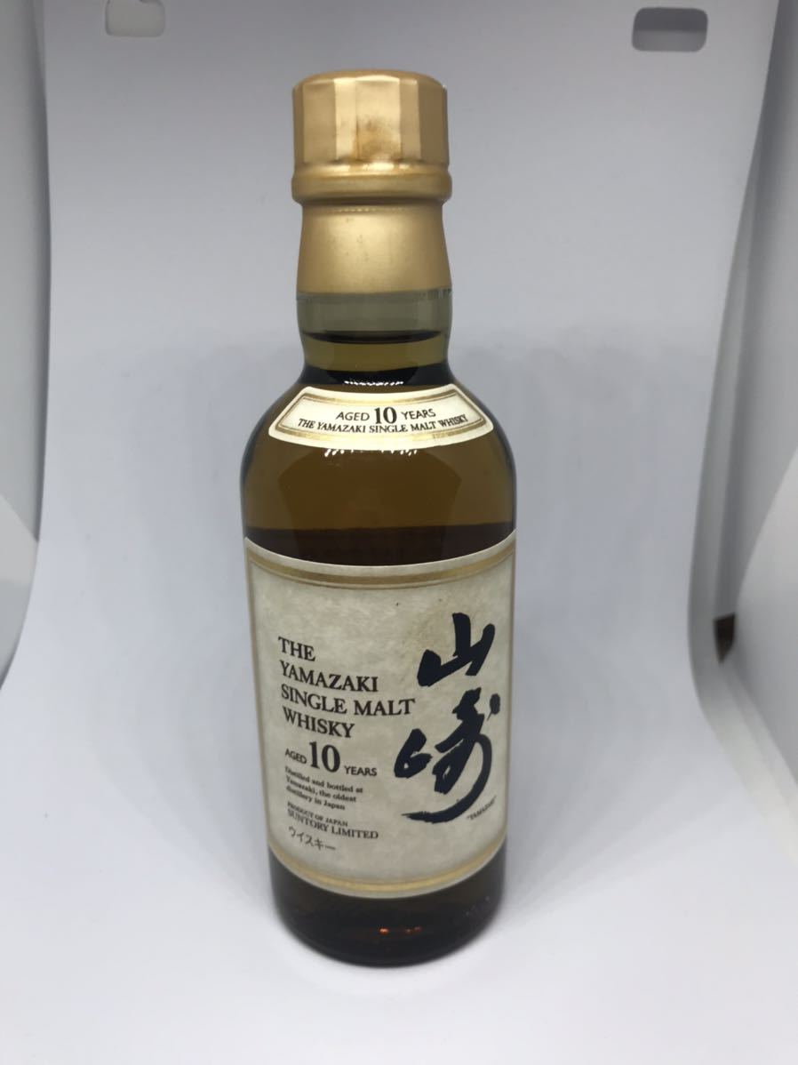 ヤフオク! -「山崎10年 180ml」の落札相場・落札価格