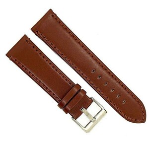 Diloy Watch Belt 20 мм итальянская кожа кожа 401 Flat Medium Brown 2