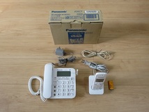 Panasonic パナソニック コードレス電話機 子機1台付き VE-GD23DL-W _画像1