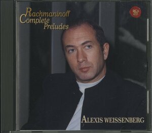 CD/ ワイセンベルク / ラフマニノフ：前奏曲全集 / 国内盤 SICC-2093 30214