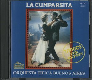 CD/ オルケスタ・ティピカ・ブエノス・アイレス / LA CUMPARSITA / 輸入盤 AK(34)16001 30215