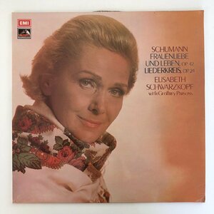 LP/ シュヴァルツコップ、パーソンズ / シューマン：女の愛と生涯、リーダークライス / UK盤 モノクロスタンプ EMI ASD-3037 30227