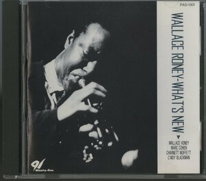 CD / WALLACE RONEY / WHAT'S NEW / ウォレス・ルーニー / 国内盤 PAS-1001 30210