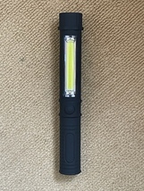 未使用：爆光LEDライト懐中電灯ペン型磁石付き_画像2