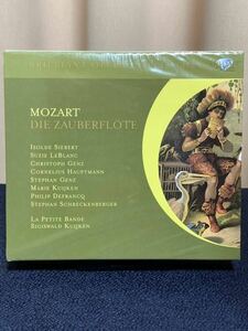 モーツァルト 歌劇 魔笛 クイケン 未開封 プティットバンド ジーベルト ルブラン ゲンツ ハウプトマン 2004.7.4 ライブ ブリリアント盤