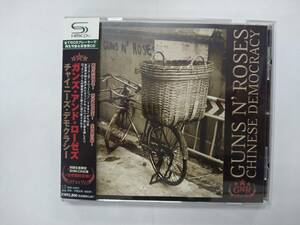 値下げ GUNS N' ROSES CHINESE DEMOCRACY HM-CD 国内版 帯付き 特価即決 ガンズ アンド ローゼス