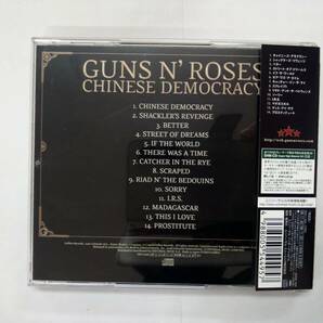 値下げ GUNS N' ROSES CHINESE DEMOCRACY HM-CD 国内版 帯付き 特価即決 ガンズ アンド ローゼスの画像3