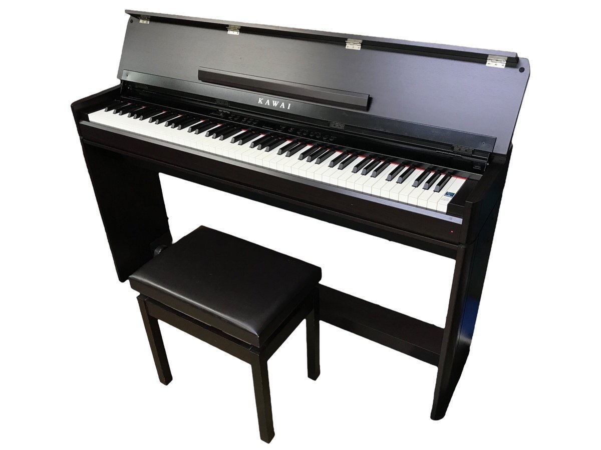 ダークブラウン 茶色 KAWAI 電子ピアノ CA15C 13年製 動確済 美品 直接
