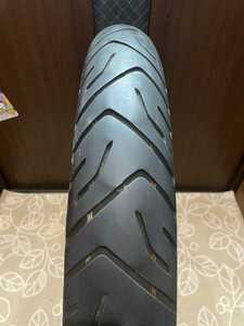 中古MCタイヤ BRIDGESTONE BATTLAX ADVENTURE A41 90/90-21 ブリヂストン バトラックス アドベンチャー 90 90 21 2119 A2181