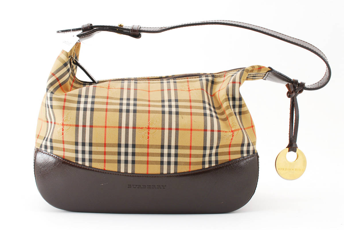 ヤフオク! -「ヴィンテージ バーバリー ショルダーバッグ」(バーバリー ...