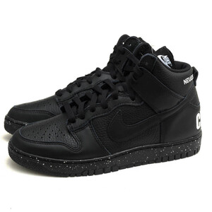 NIKE ナイキ ハイカットスニーカー DQ4121-001 DUNK HIGH 1985 ダンク ハイ UNDERCOVER アンダーカバー別注 Black 天然皮革 牛革