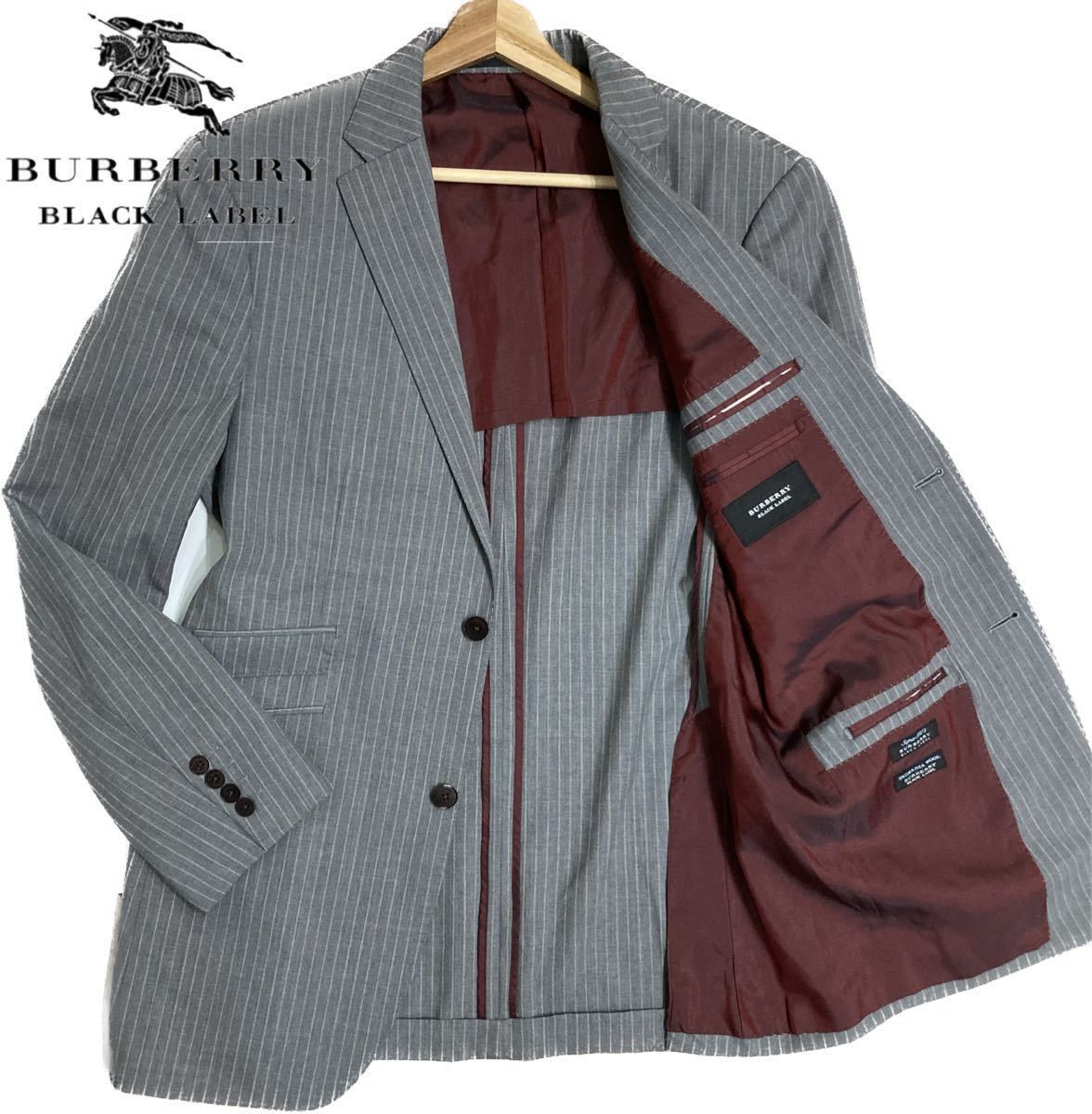 注文割引 BURBERRY BLACK LABEL スーツ タスマニアウール セットアップ