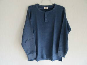 Dickies Thermal Henley Neck L/S T-SHIRT M MADE IN USA ディッキーズ サーマル ヘンリーネック ロングスリーブ Tシャツ アメリカ製
