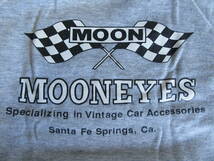 Hanes MOONEYES Sweat Shirts L(42-44) MADE IN USA 80's ヘインズ ムーンアイズ スウェット シャツ アメリカ製 80年代_画像4