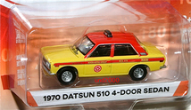 Greenlight 1/64 1970 ダットサン 510 ブルーバード 日本交通 タクシー Tokyo Torque Datsun Nissan ニッサン 日産 グリーンライト_画像2