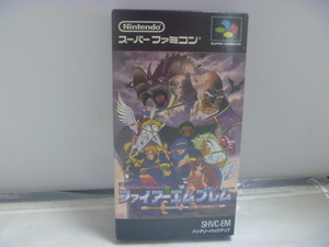 SFC スーパーファミコン ファイアーエムブレム 紋章の謎 箱・説明書あり 任天堂