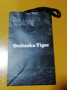 オニツカ（アシックス）タイガー シューズ　紙袋★　オニツカタイガー　ショップ袋 USED ショッパー ショップ袋 手提げ袋 紙袋